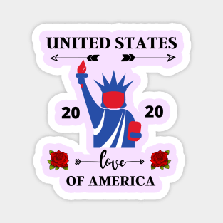 UNITED STATS OF AMERICA Magnet