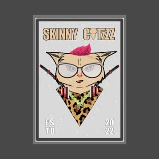 SkinnyCatzzz, What's your Persona? NeoPunk cat T-Shirt