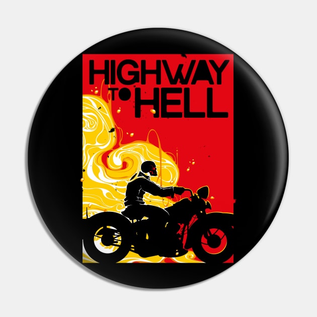 Highway to Hell Pin by dracoimagem