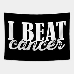 I Beat cancer Tapestry