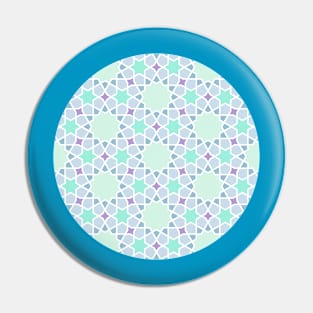 Arabic pattern Pin