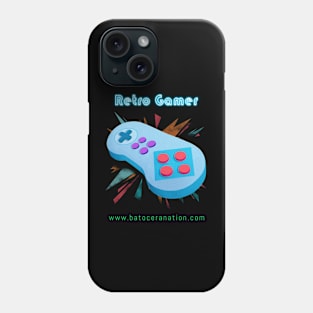 Retro Gamer Logo 10 Phone Case