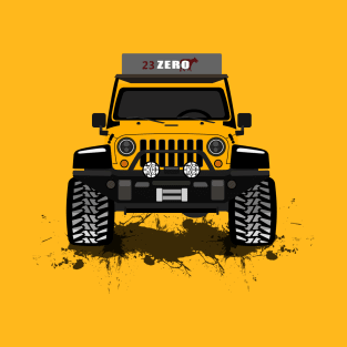 [Jeep] Clueless Overlanding 'Yellow' T-Shirt