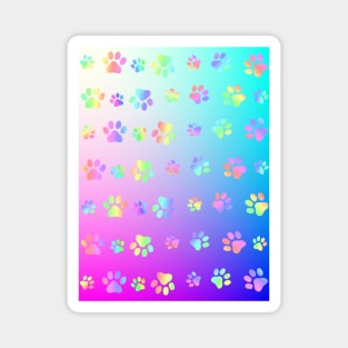 PAW Print Pattern Magnet