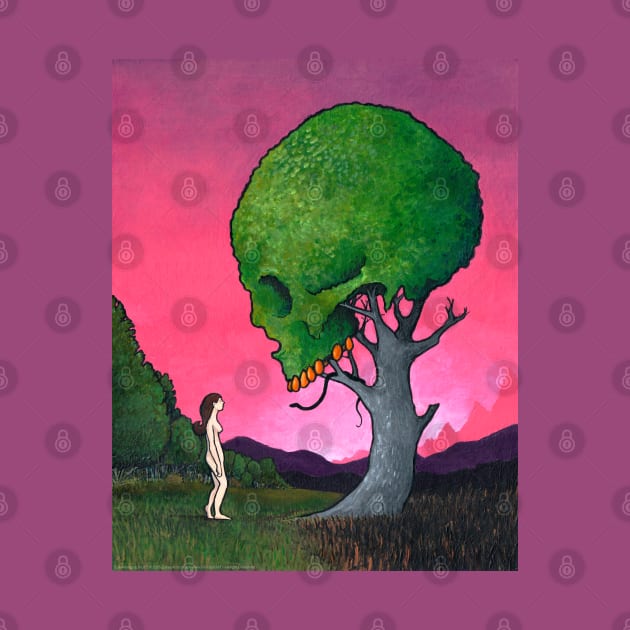 Skull Tree – Low-Hanging Fruit (Eve and the Tree of Knowledge) by LAB Ideas