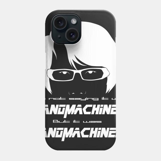 Nanomachines Phone Case by shadyfolk