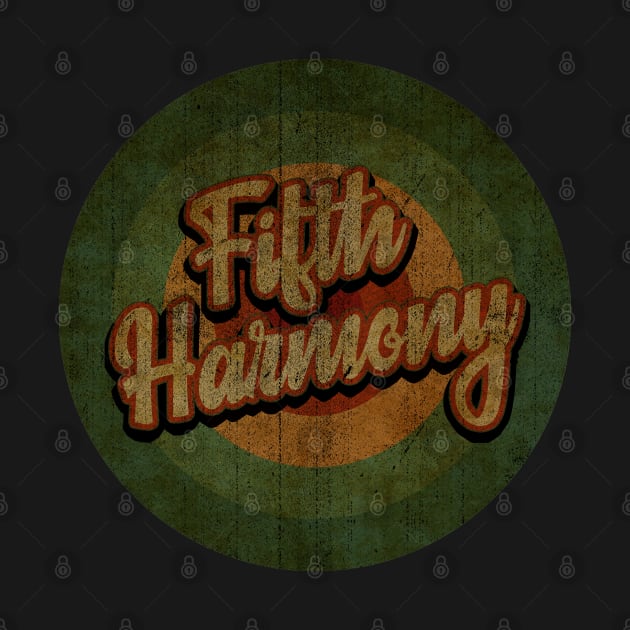 Circle Retro Vintage Fifth Harmony by Jokowow