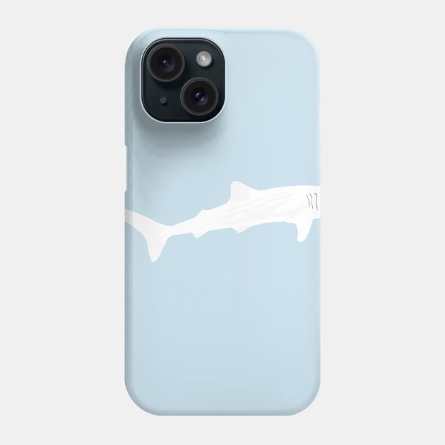 Albino Whale Shark Phone Case by stargatedalek