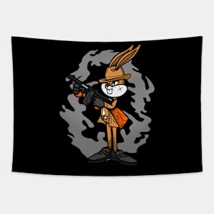 MAFIA RABBIT Tapestry