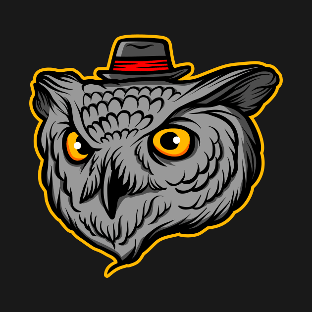 Owl hat by Luckyart11