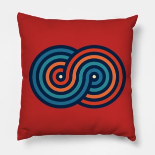 Retro Infinity Pillow