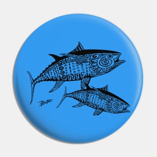 TRIBAL TUNA Pin