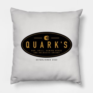 Quark's Bar, Grill, Gaming House & Holosuite Arcade Pillow