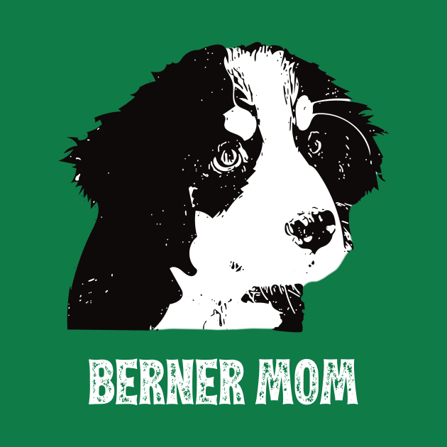 Berner Mom Bernese Mountain Dog Poodle Design by DoggyStyles