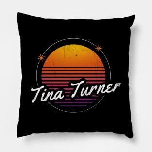 tina turner vintage moon #1 Pillow