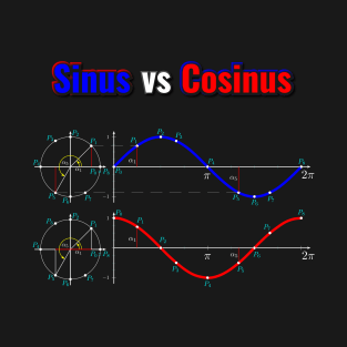 Sinus vs. Cosinus T-Shirt