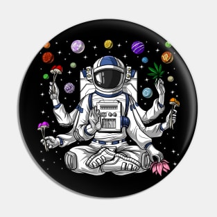 Psychedelic Astronaut Psychonaut Pin