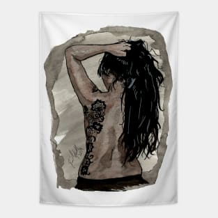 Back Tattoo Tapestry