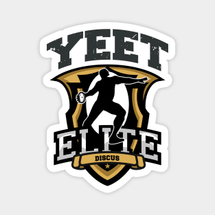 Yeet Elite Discus Athlete Badge Track N Field Athlete Magnet