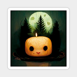 Halloween Pumpkin waiting for you Magnet