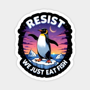 Resist-Penguin Magnet