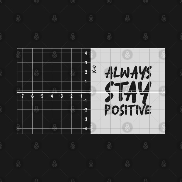 always stay positive by OBO market