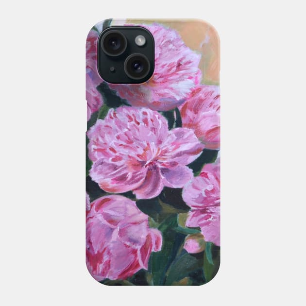 Peonies Phone Case by Irina_Reznikova