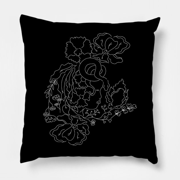 Medusa Pillow by OtiosisDesign