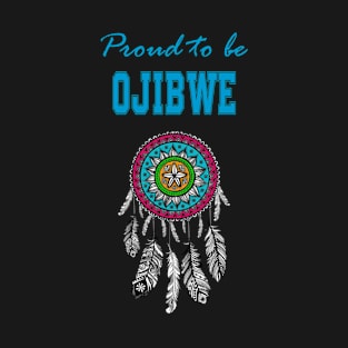 Native American Ojibwe Dreamcatcher 42 T-Shirt