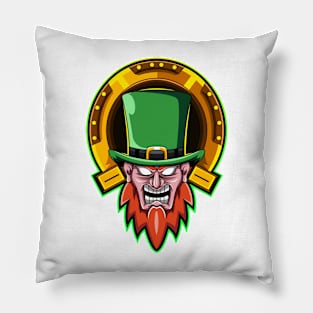 horseshoe Saint Patrick Pillow