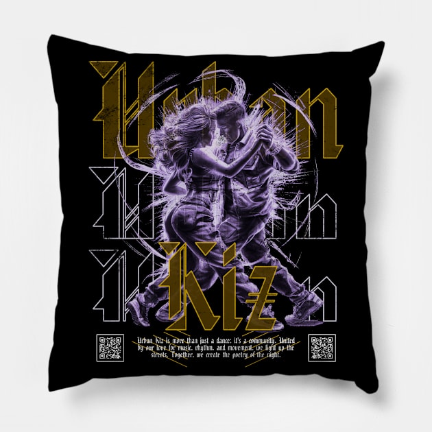 Kizomba Social Perspective Urban Kiz Kizombero Kizz Pillow by Primo Style