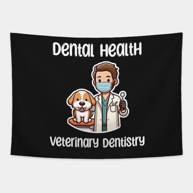 Veterinary Dentistry Tapestry by dinokate