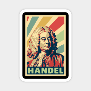 Georg Friedrich Handel Vintage Colors Magnet