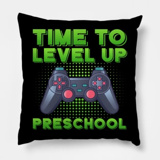 Time to level up pre-school Pillow