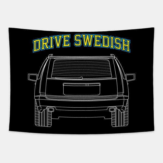 Drive Swedish 850 Tapestry by cowyark rubbark