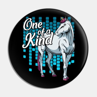 Unicorn - One Of A Kind - Magical Saying Pin