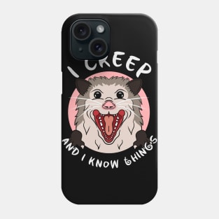 Creepy Possum Phone Case