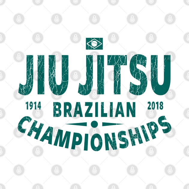 JIU JITSU - BRAZILIAN JIU JITSU CHAMPIONSHIPS by Tshirt Samurai