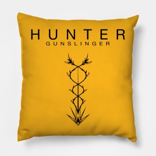 Hunter - Gunslinger (Black) Pillow