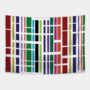 Stylishy Stripes - colorful Tapestry