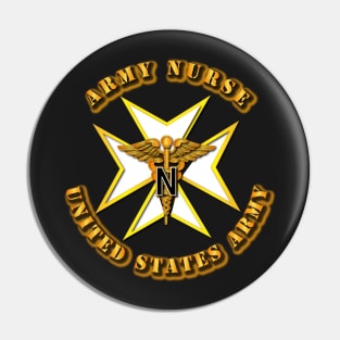 Army Nurse Badge Pin