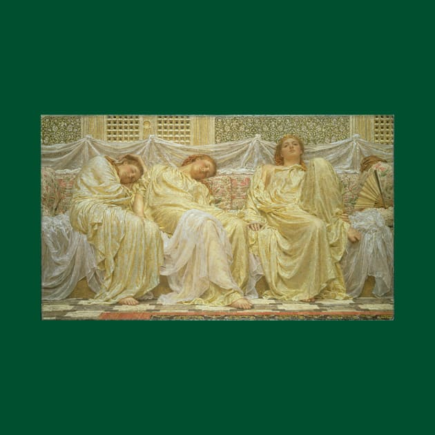 Dreamers by Albert Joseph Moore by MasterpieceCafe