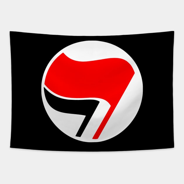 Antifascist Action - Antifa, Leftist, Socialist, Radical Tapestry by SpaceDogLaika