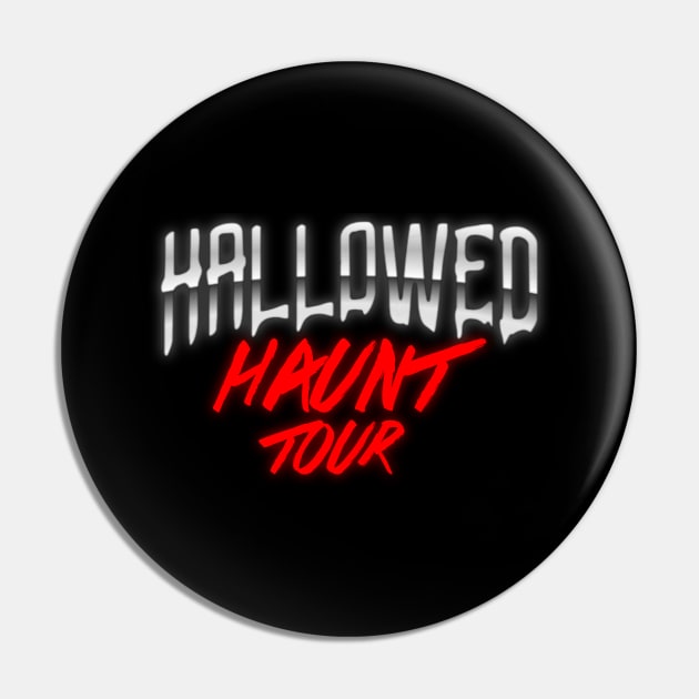 Hallowed Haunt Tour Logo Pin by Hallowed Thrills