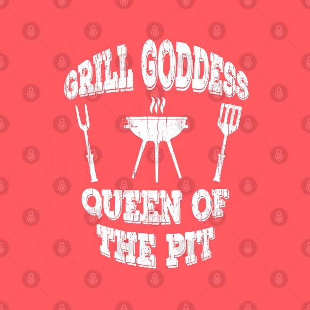 Grill Goddess Queen Of The Pit by Throbpeg