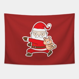 Stylish christmas Santa Tapestry