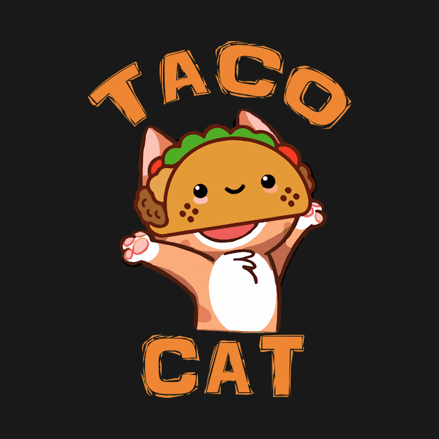 Tacocat Tacos Mexican Salsa Wrap Burrito Tortilla Avocado by SpruchBastler