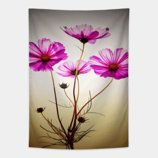 pink floral pattern Tapestry