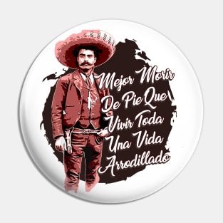 Mexican Revolution Hero Pin