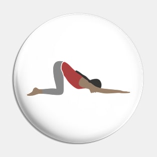 Extended Puppy Yoga Pose Pin